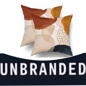 UNBRANDED Boho Abstract Art Throw Pillow Covers